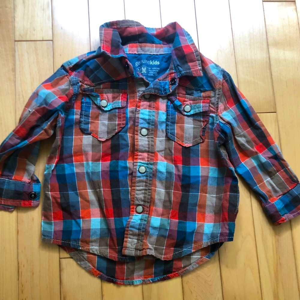 12 month Gymboree button down